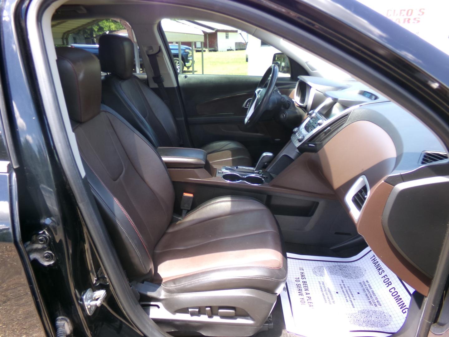 2013 Black /Brown Chevrolet Equinox LTZ 2WD (2GNALFEK4D6) with an 2.4L L4 DOHC 16V engine, 6-Speed Automatic transmission, located at 401 First NE, Bearden, AR, 71720, (870) 687-3414, 33.726528, -92.611519 - Photo#19